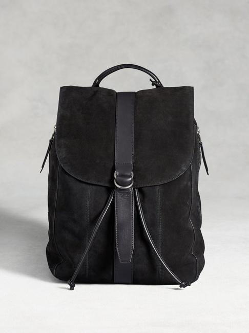 John Varvatos Suede Backpack