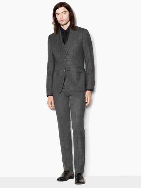John Varvatos Austin Plaid Suit