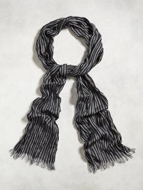 John Varvatos Fine Stripe Scarf