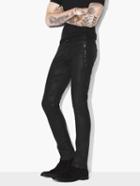 John Varvatos Riveted Chelsea Jean Black Size: 32 Rg