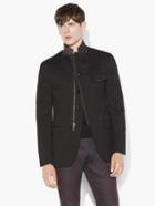 John Varvatos Multi-closure Notch Lapel Jacket