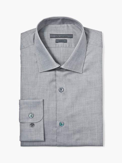 John Varvatos Slim Fit Dress Shirt  Size: 14.5r