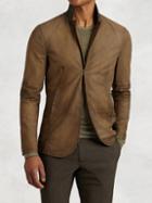 John Varvatos Hook & Bar Suede Jacket