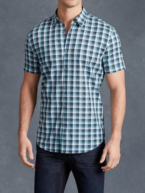 John Varvatos Short Slv Cuf Shirt