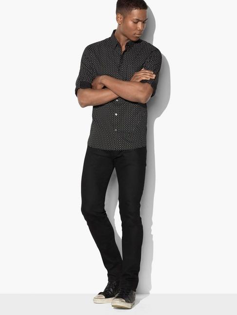 John Varvatos Mayfield Skull & Bones Shirt