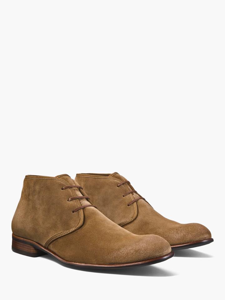 John Varvatos Seagher Chukka Boot Brownstone Size: 7