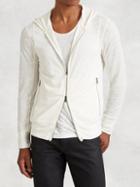 John Varvatos Linen Foil Hoodie