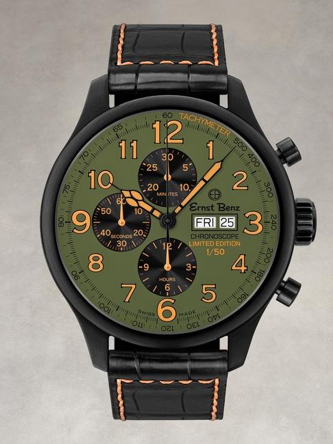 John Varvatos Ernst Benz Chronocombat Chrono Scope Watch