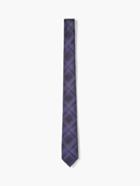 John Varvatos Skinny Checked Tie