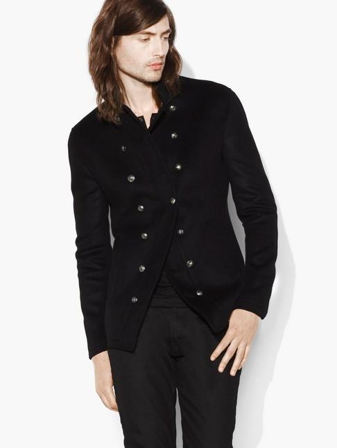 John Varvatos Modern Multi-button Pea Coat