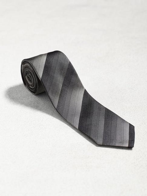 John Varvatos Classic Textured Stripe Tie
