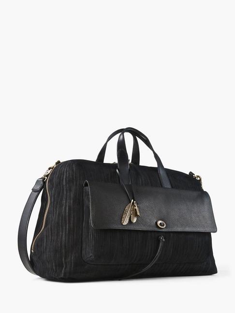 John Varvatos Painted Pinstripe Duffle