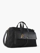 John Varvatos Painted Pinstripe Duffle
