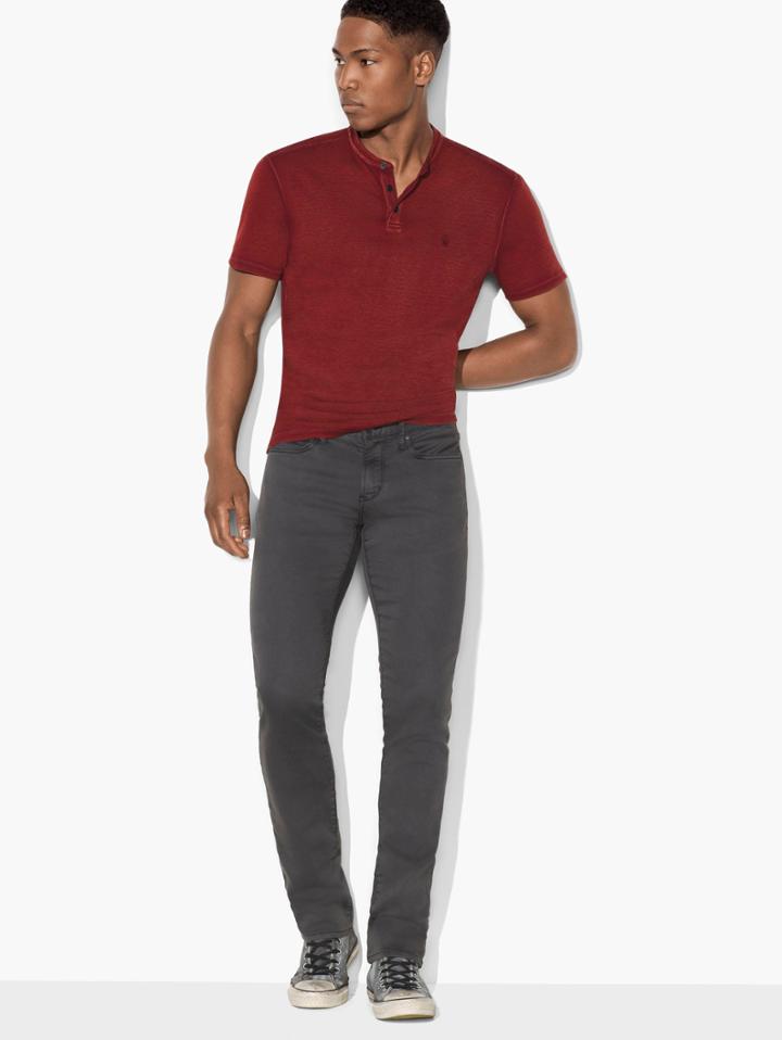 John Varvatos Bowery Knit Jean Shark Size: 28 Rg