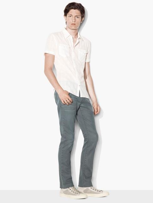 John Varvatos Tonal Plaid Sport Shirt