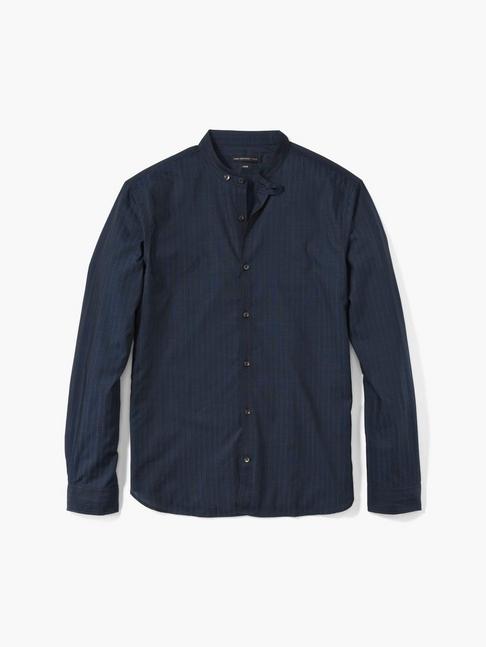 John Varvatos Extended Collar-tab Shirt