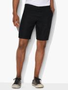 John Varvatos Linen Flat Front Shorts