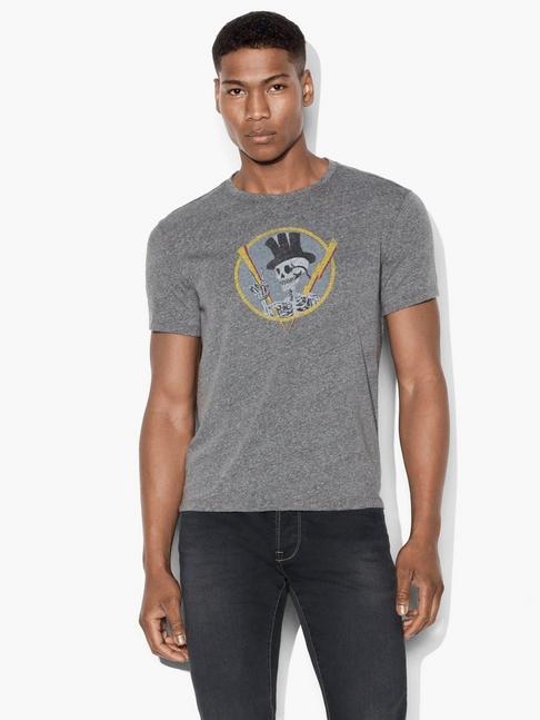 John Varvatos Top Hat Skull Tee