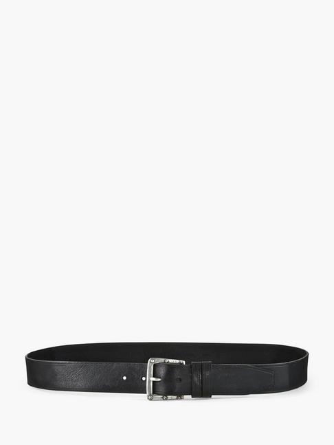 John Varvatos Rivet Buckle Leather Belt