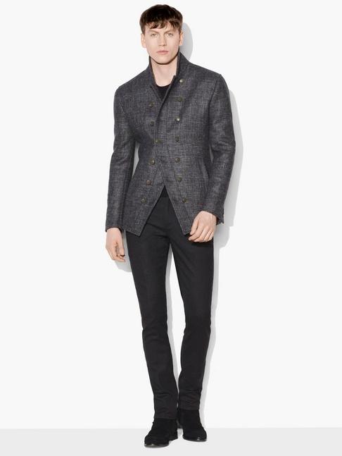 John Varvatos Double Breasted Cutaway Jacket