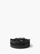 John Varvatos Canvas And Leather Cuff