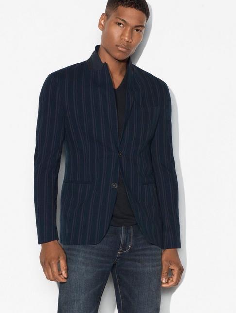 John Varvatos Vintage Striped Soft Jacket