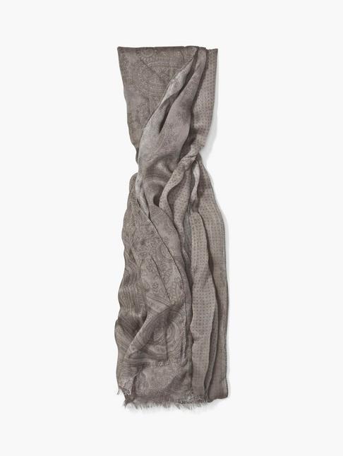 John Varvatos Dotted Zebra Paisley Scarf