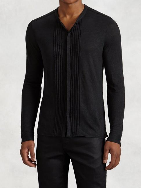 John Varvatos Pintuck Button Down