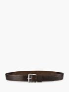 John Varvatos Rivet Buckle Leather Belt  Size: 34