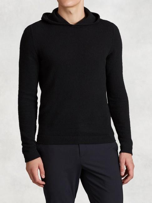 John Varvatos Wool Hooded Sweater