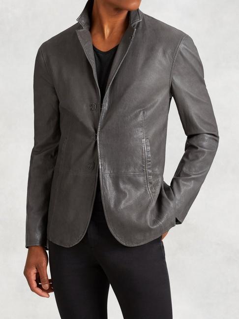 John Varvatos Burnished Lambskin Jacket