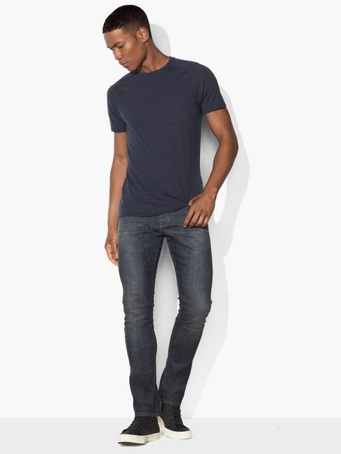John Varvatos Micro-striped Knit Crewneck