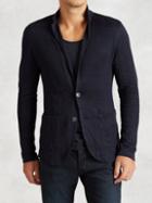 John Varvatos Patch Pocket Sweater Blazer