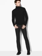 John Varvatos Cashmere Turtleneck Sweater Black Size: S