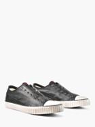 John Varvatos Laceless Low Top Black Size: 8