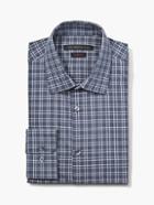 John Varvatos Slim Fit Dress Shirt With Underplacket Trim  Size: 15r
