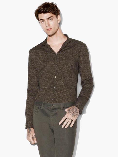 John Varvatos Floral Print Shirt