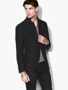 John Varvatos Broken-stripe Jacket