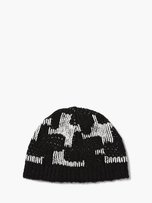 John Varvatos Houndstooth Knit Hat