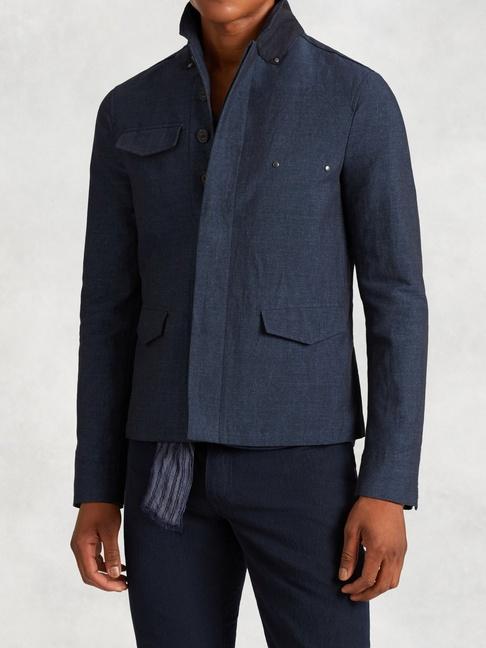John Varvatos Cotton Linen Jacket