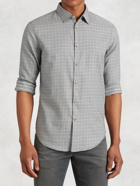John Varvatos Houndstooth Shirt