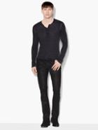 John Varvatos Artisan Silk & Cashmere Henley