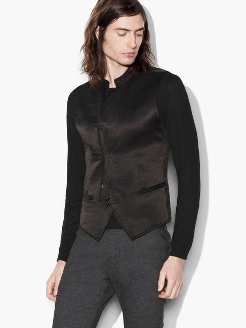 John Varvatos Dark Sheen Vest