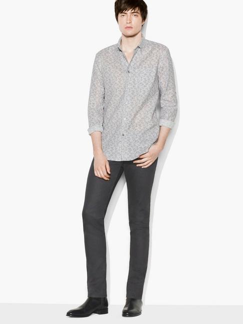 John Varvatos Floral Print Shirt Size: Xs