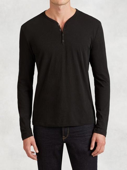 John Varvatos Cotton Henley