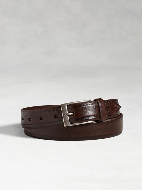 John Varvatos Artisan Creased Edge Belt