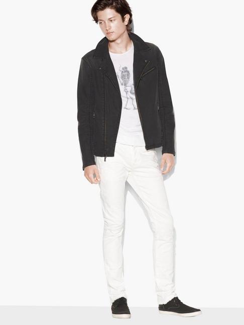 John Varvatos Denim Moto Jacket