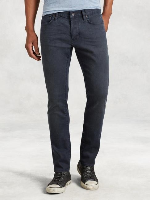 John Varvatos Wight Coated Cotton Jean