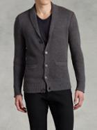 John Varvatos Chunky Cardigan Sweater