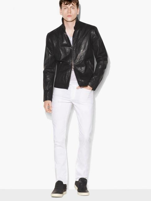 John Varvatos Slim Fit Short Zip Closure Jacket